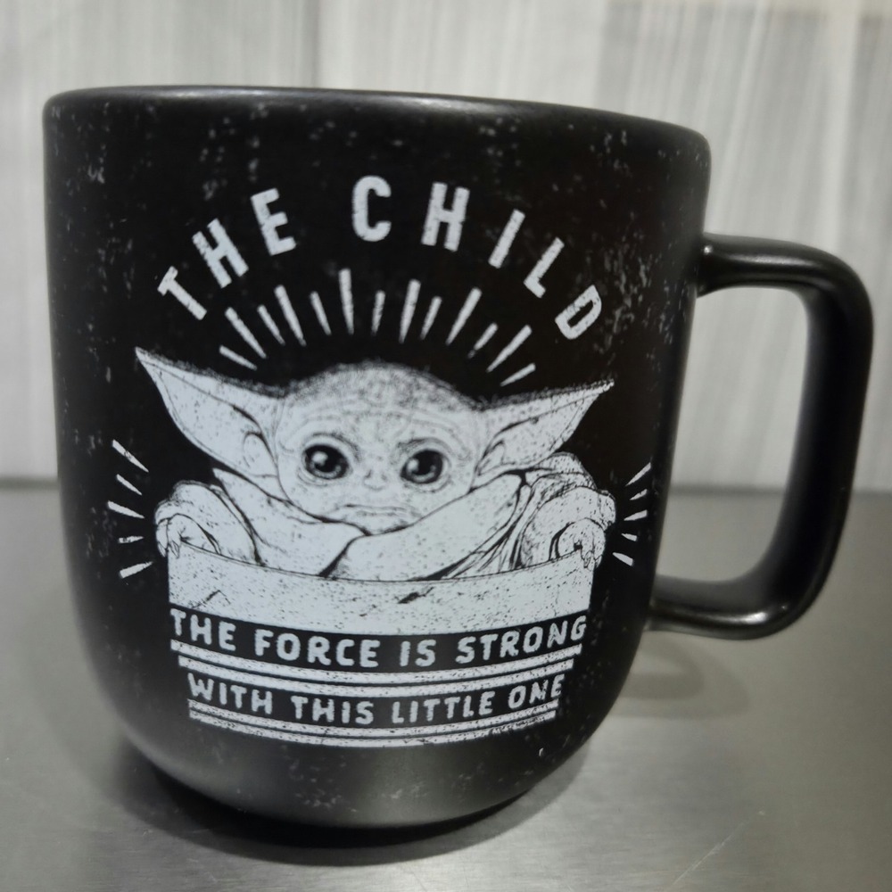 STARWARS "Baby Yoda" Mandalorian Coffee Mug‎ William Sanoma 16oz